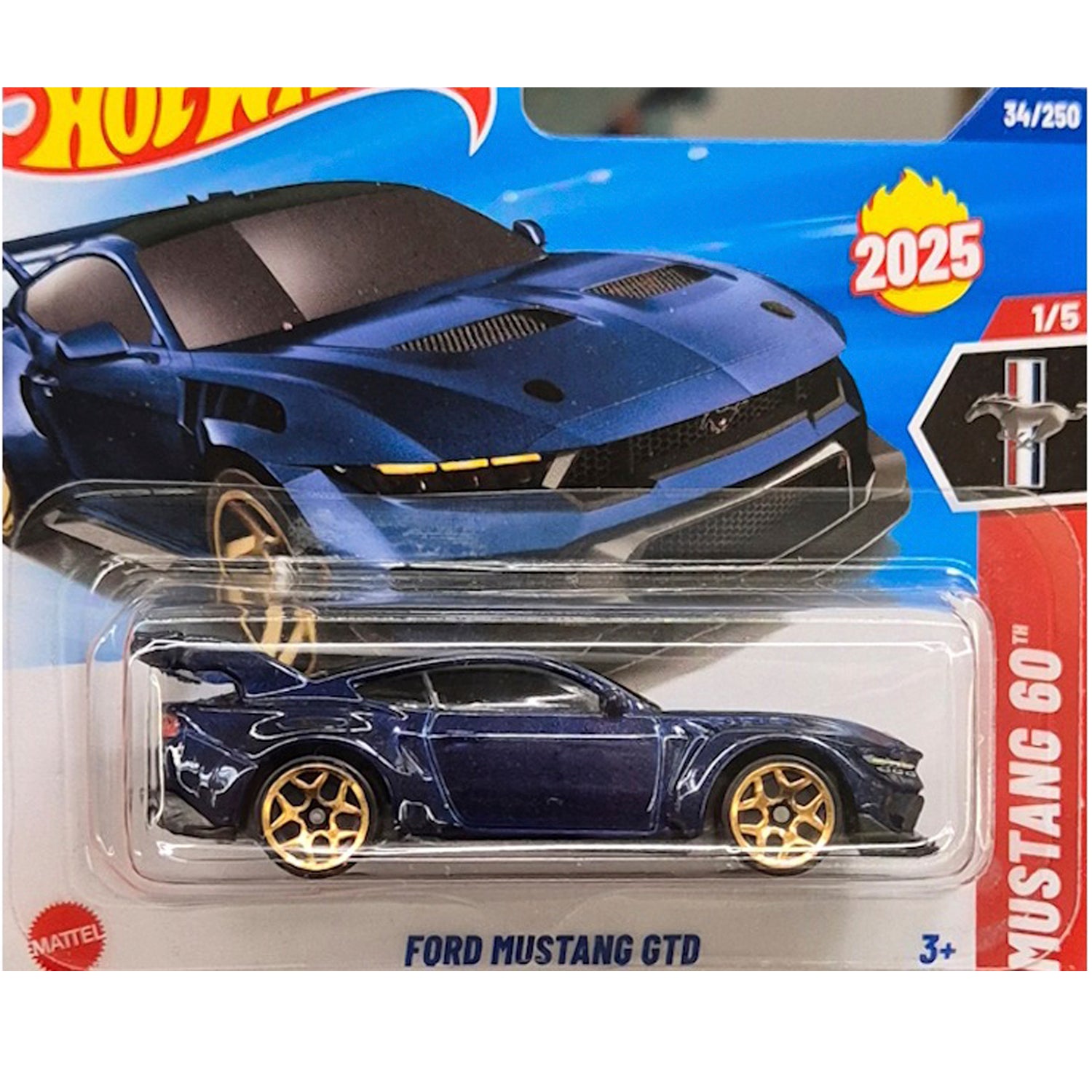 Hot Wheels Ford Mustang GTD 34/250 – Crazy Games Spa
