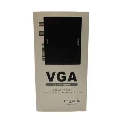 Convertidor de VGA + Audio A HDMI Con Cargador DBCHGA06