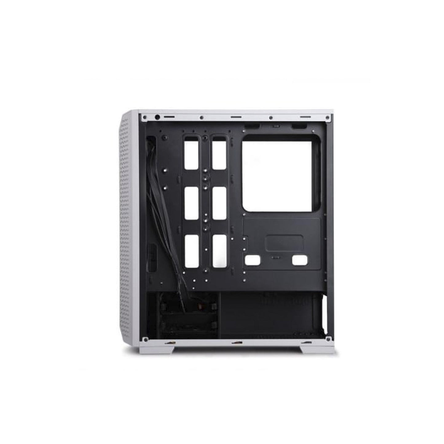 Gabinete GamerPro 7689W White MId Tower + 1 Ventilador