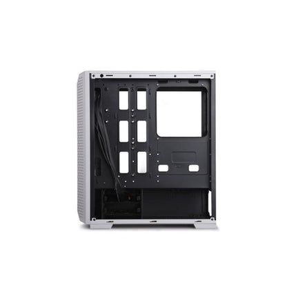 Gabinete GamerPro 7689W White MId Tower + 1 Ventilador