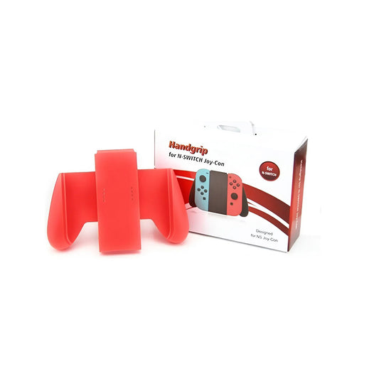 Handgrip Soporte Para Controles Joy-con - Rojo Neon