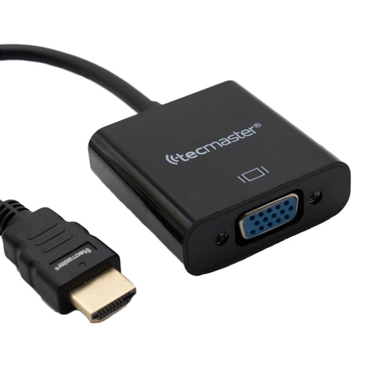 Adaptador Convertidor de HDMI A VGA + Cable Audio TM-100536