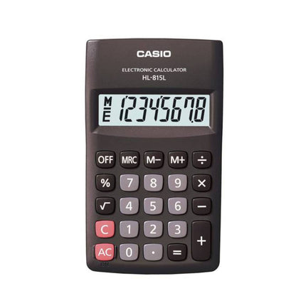 Calculadora De Bolsillo Casio HL-815L Negro - Crazygames