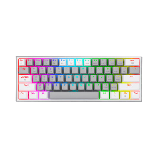 Teclado Mecánico 60% Redragon Fizz K617-rgb Sw Red Ingles