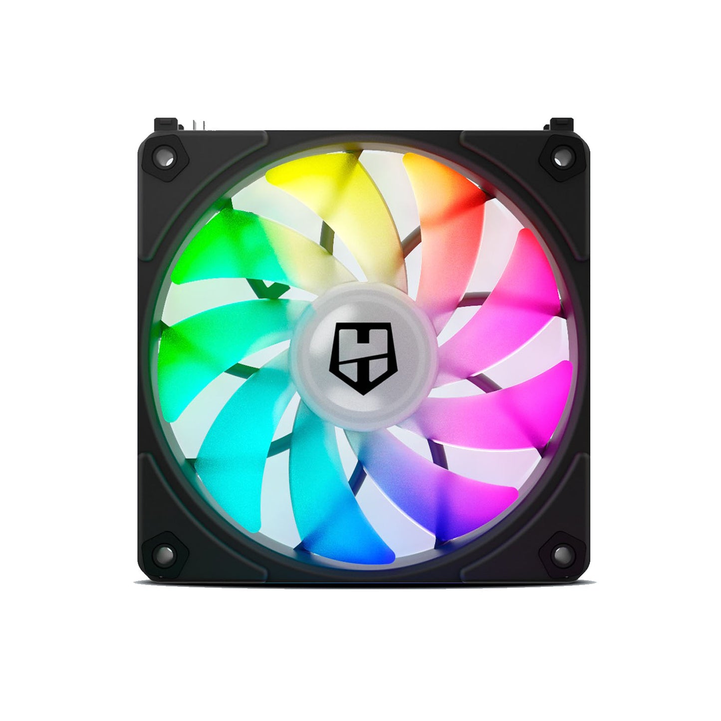 Pack 3 ventiladores Easy Link Argb Black Nox Hummer*