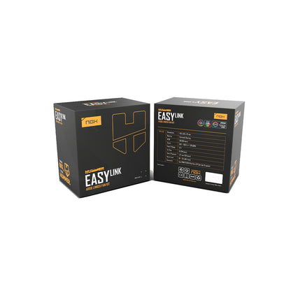 Pack 3 ventiladores Easy Link Argb White Nox Hummer