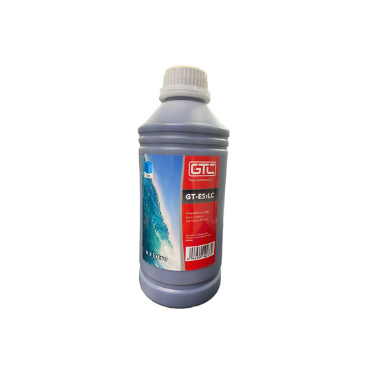 Botella de Tinta Sublimacion Cyan Compatible EPSON 1 Litro