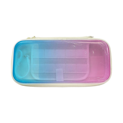 Estuche de Transporte Compatible Con Switch Tornasol Morado