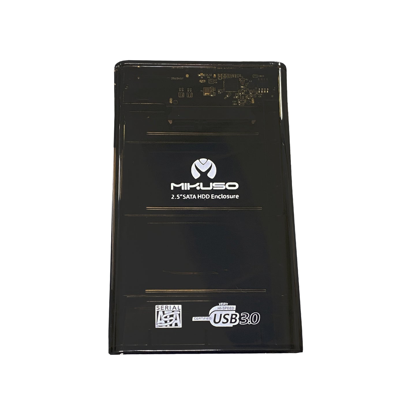 Cofre Para Disco Duro 3.0 Transparente Mikuso Ecs-017