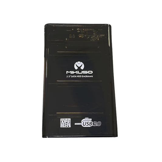 Cofre Para Disco Duro 3.0 Transparente Mikuso Ecs-017
