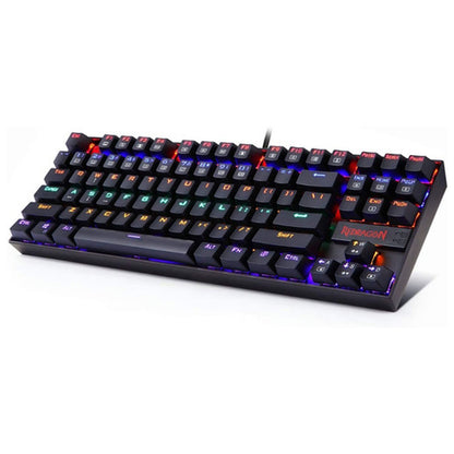 Teclado Mecanico Kumara Black K552 RGB Español Switch Blue