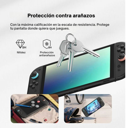 Lamina De Vidrio Templado Para Nintendo Switch 2