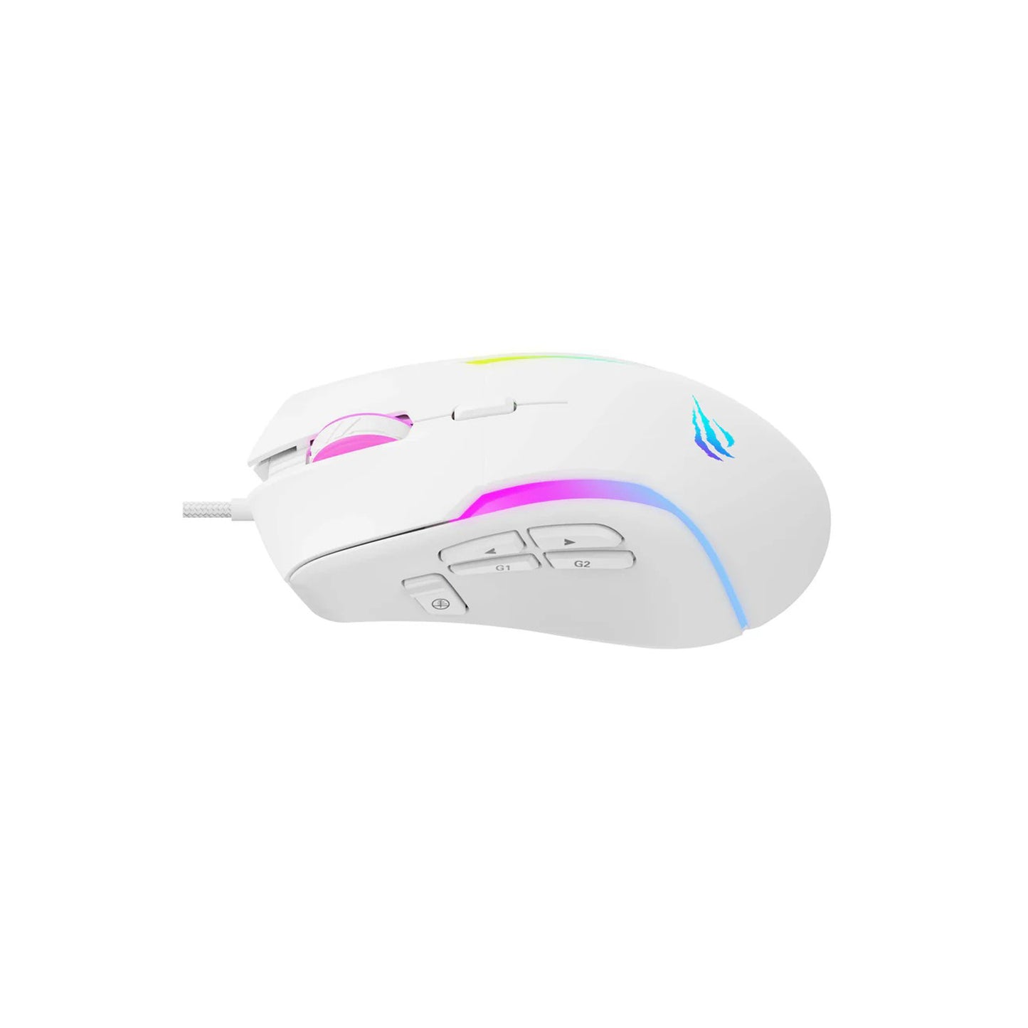 Mouse Gamer Havit Blanco RGB MS961*