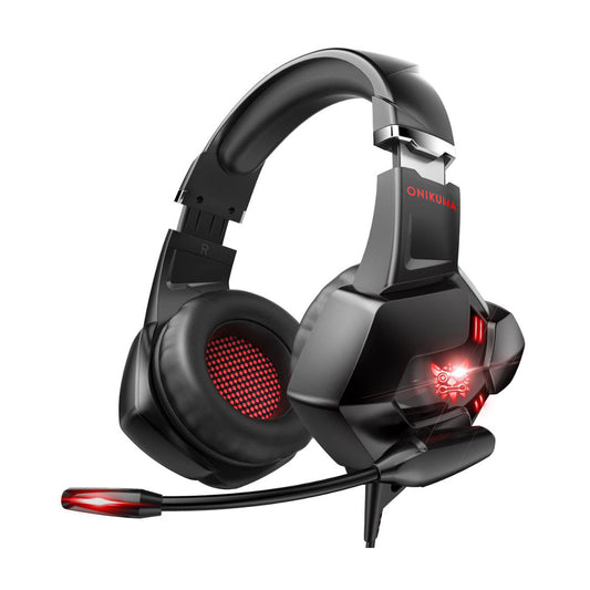 Audifono Gamer Onikuma K11 Multiplataforma Black And Red