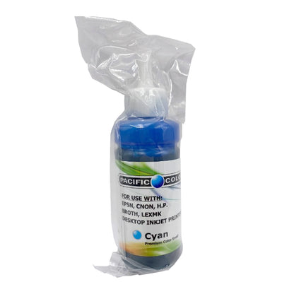 Tinta Para Recarga de Impresoras 100ml Premiun Cyan