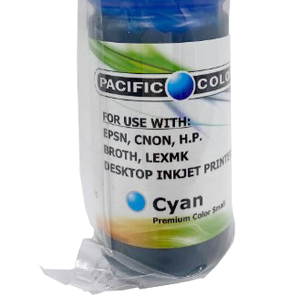 Tinta Para Recarga de Impresoras 100ml Premiun Cyan