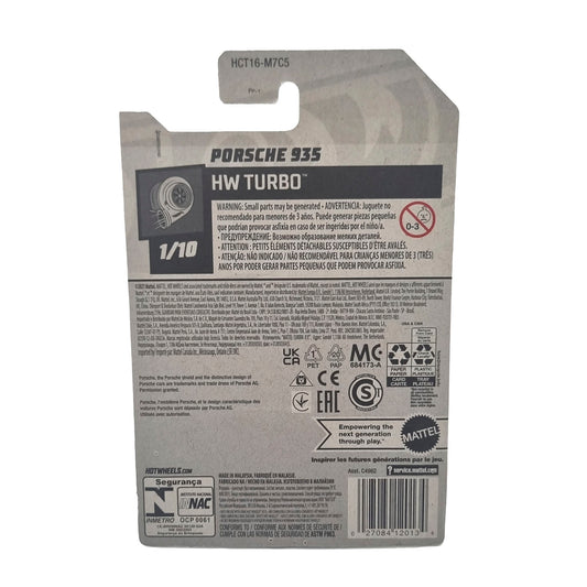 Porsche 935 12/250 - Rojo (Tarjeta 2022)