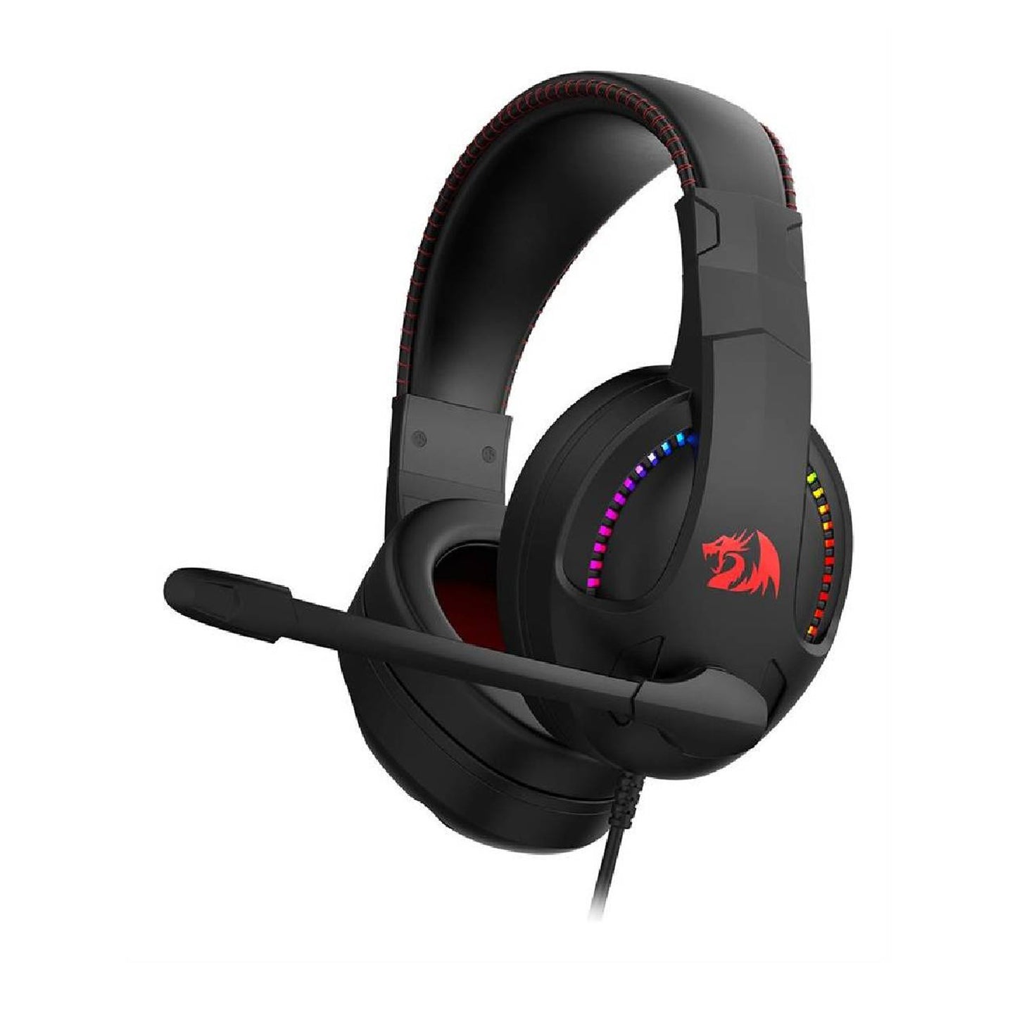 Audífonos Gamer Cronus H-211-RGB Conexion Jack 3.5 + Usb
