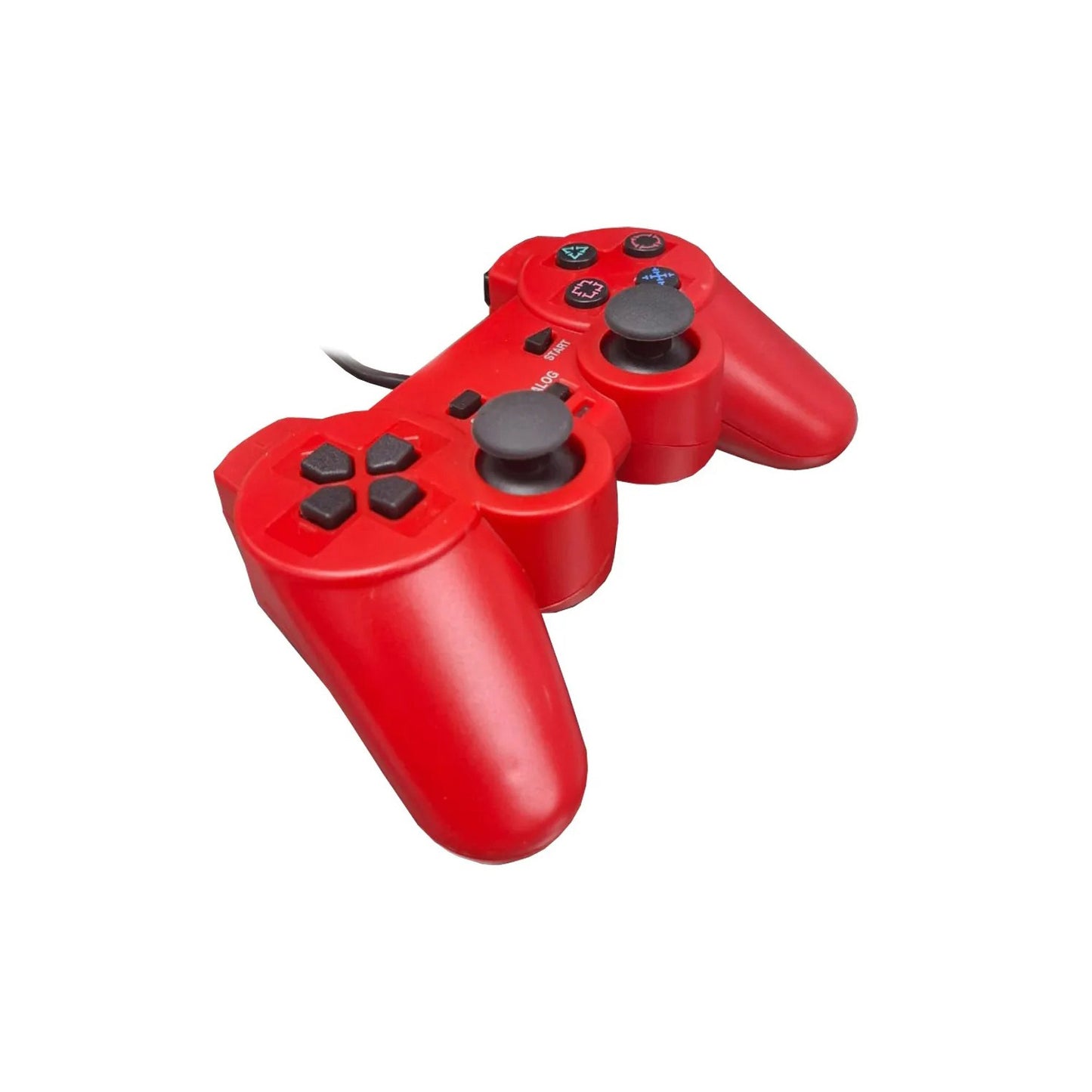 Joystick compatible Ps2 Control Doble Shock Rojo
