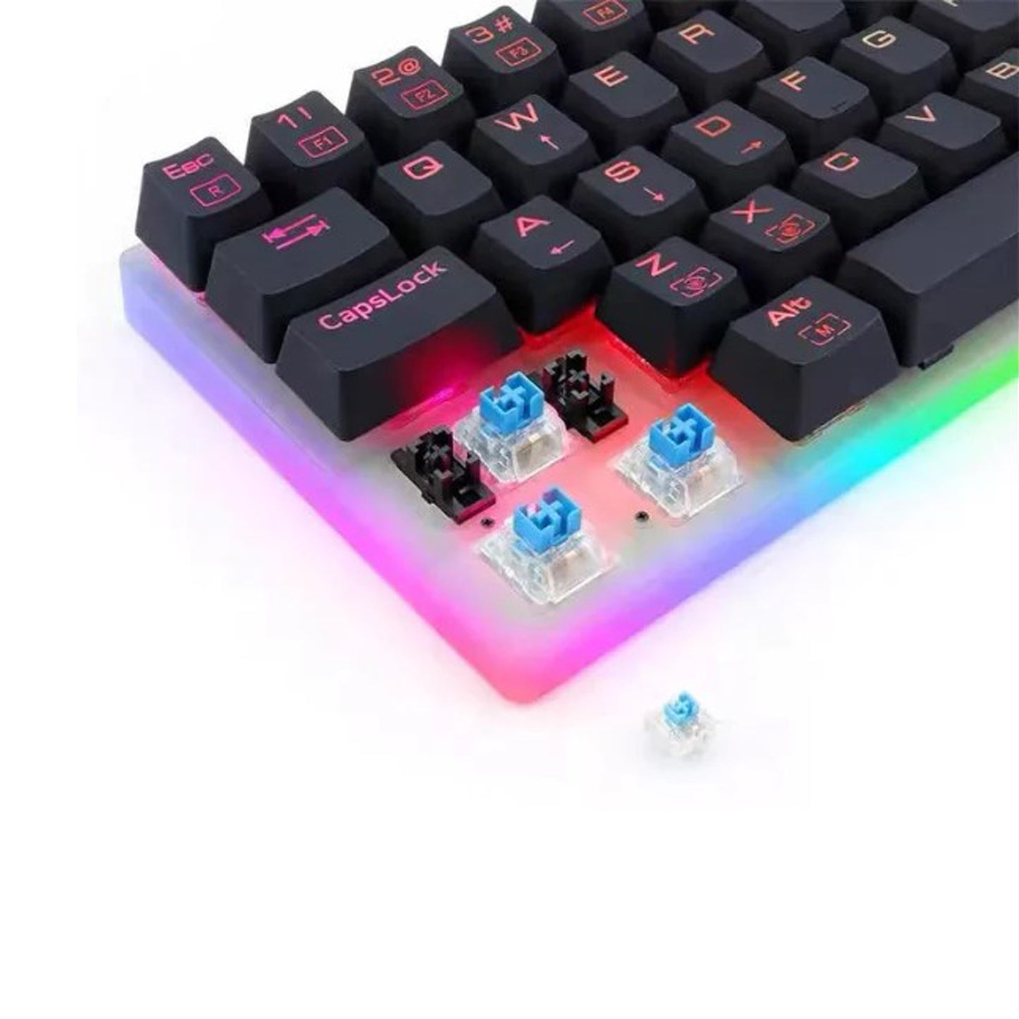 Teclado Gamer Gigante 60% Redragon Alien K605 59cm/20cm/6cm