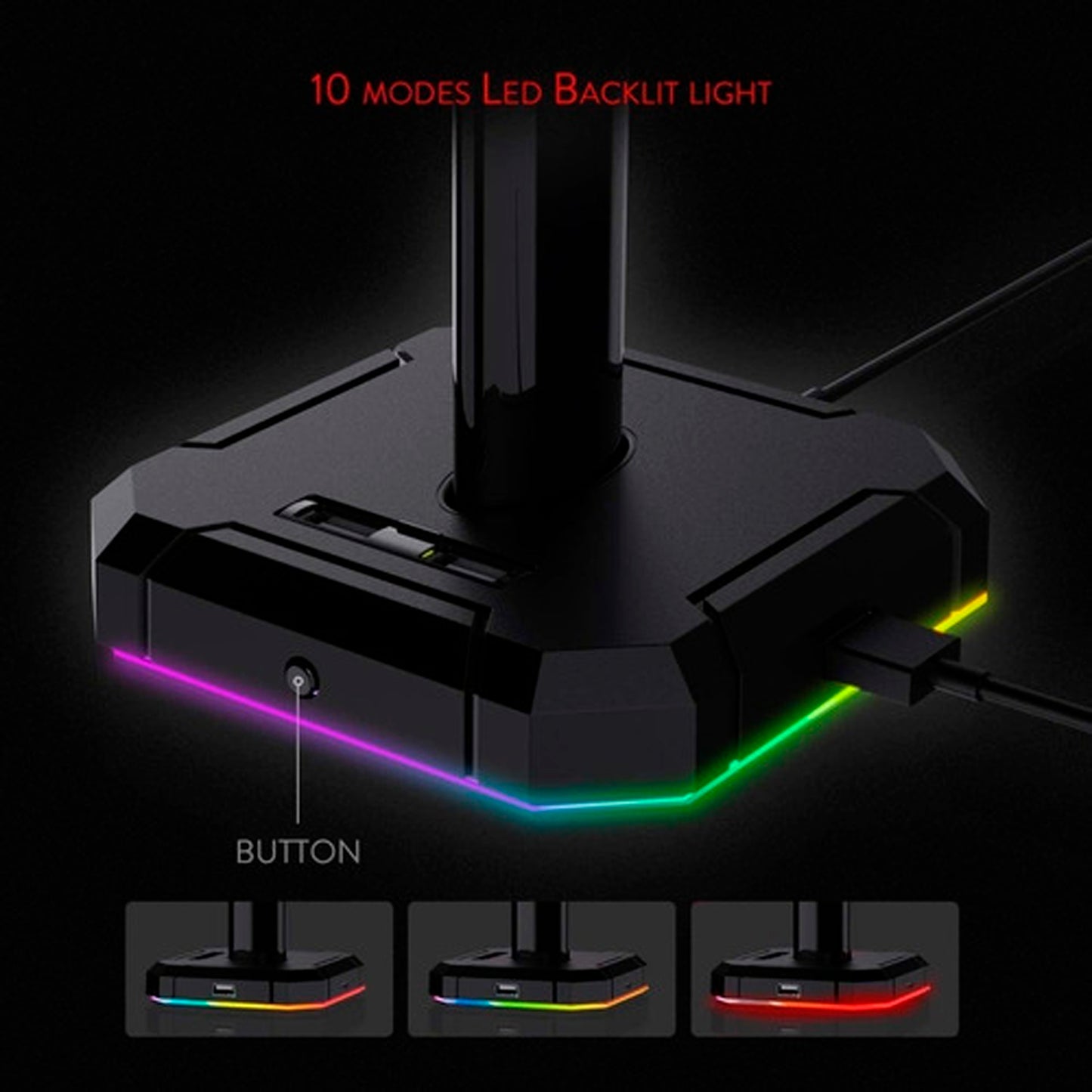 Base Audifono Scepter Pro Redragon- CrazyGames
