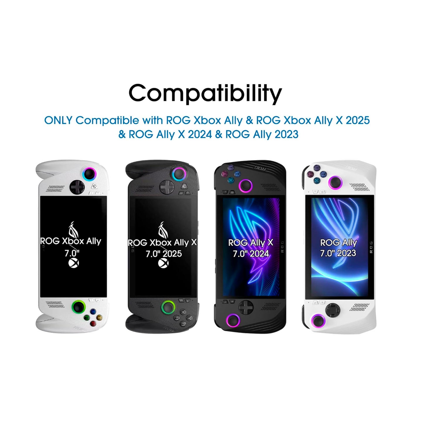 Lamina De Vidrio Templado Para Consolas Rog Ally / Rog Ally X / Rog Ally XBOX