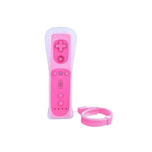 Control Remoto Y Nunchuck Para WII Rosa