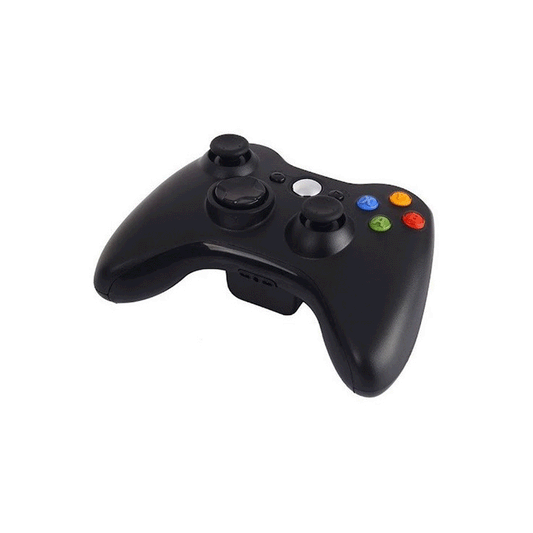 Control Gamepad Para Pc y Xbox 360 Inalambrico Negro