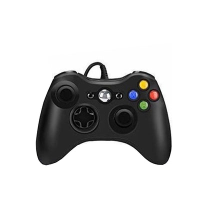 Joystick Compatible Con Pc y Xbox 360 Cableado Negro