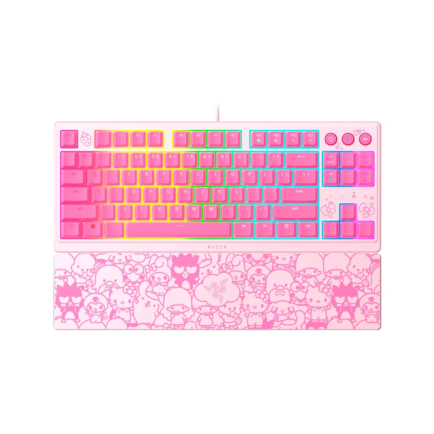 Teclado Razer Ornata V3 TKL Hello Kitty and Friends*