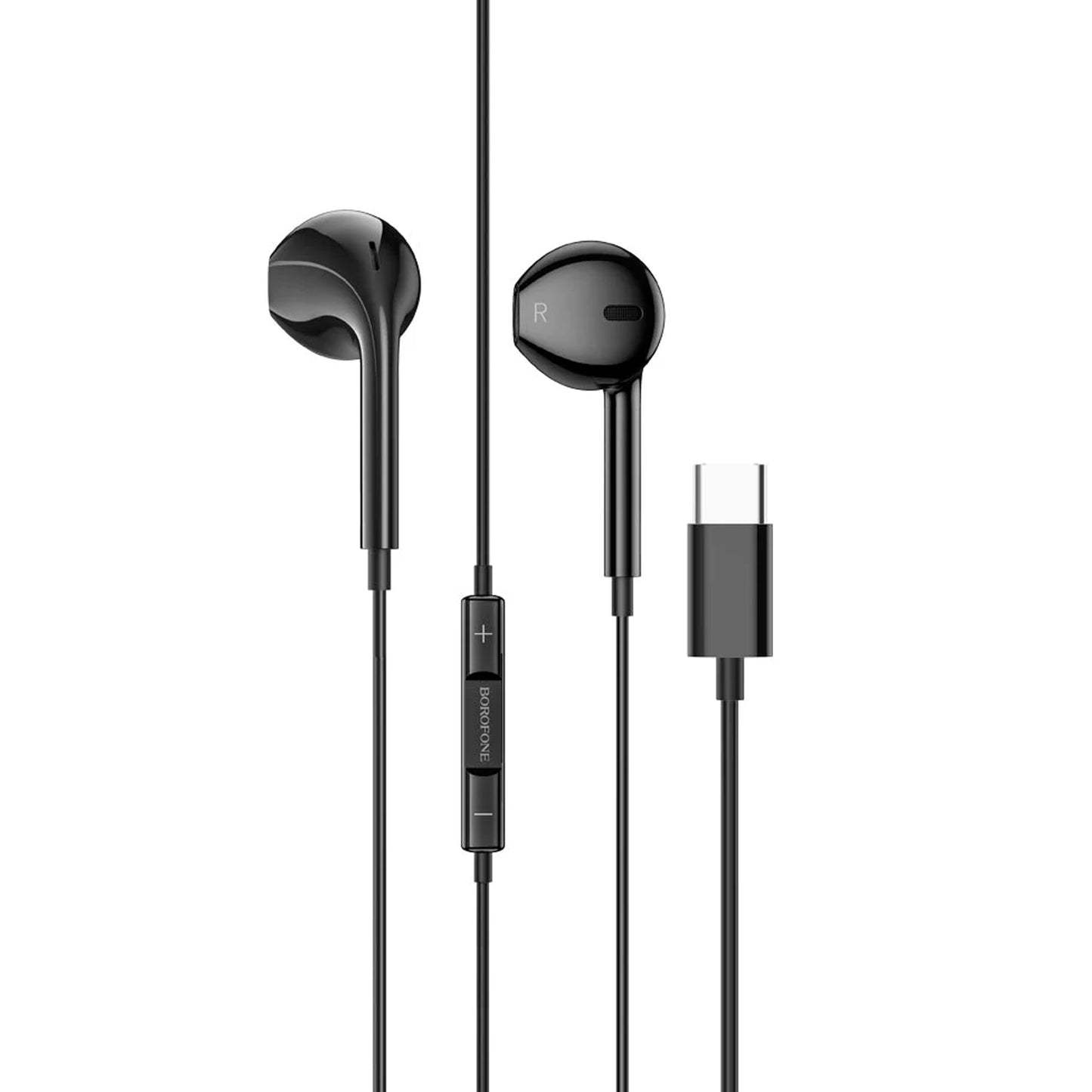 Audífono Tipo C BM80 Black - Borofone