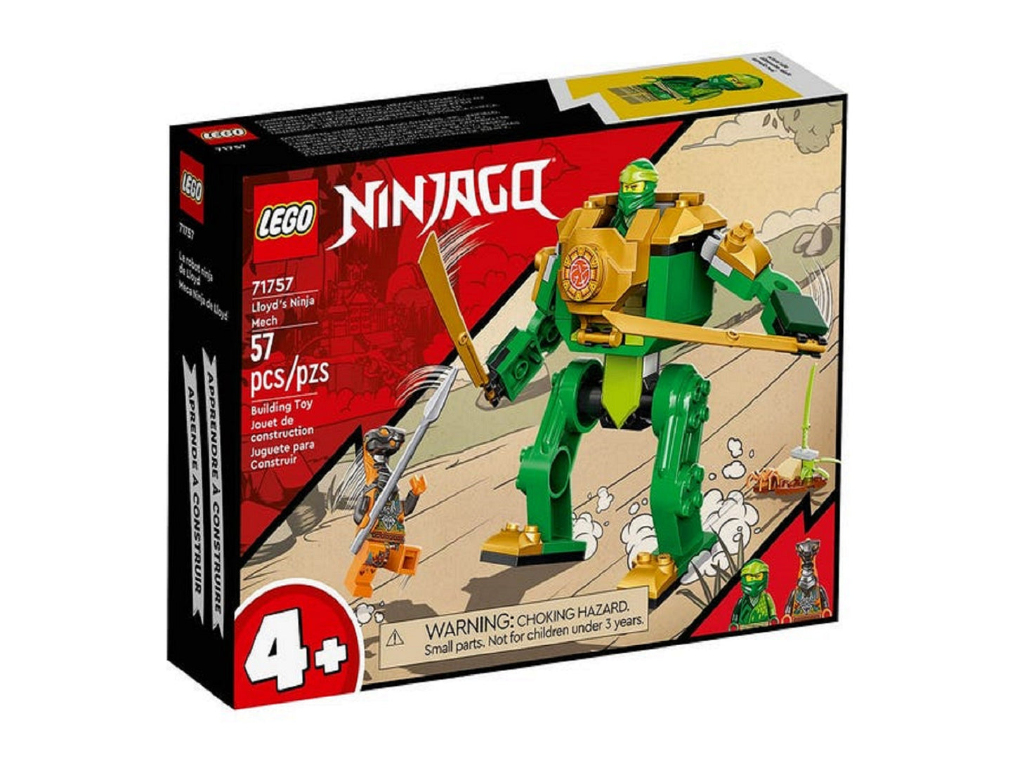Lego Ninjago Meca Ninja De LLoyd 71757- Crazygames