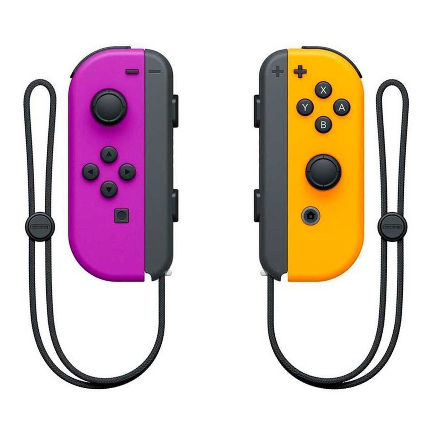 Control Joycon oficial Purpura Y Naranja Neon - Crazygames