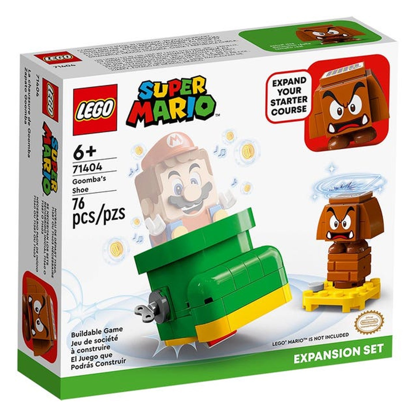 Lego Super Mario Set de Expansión: Zapato Goomba- Crazygames