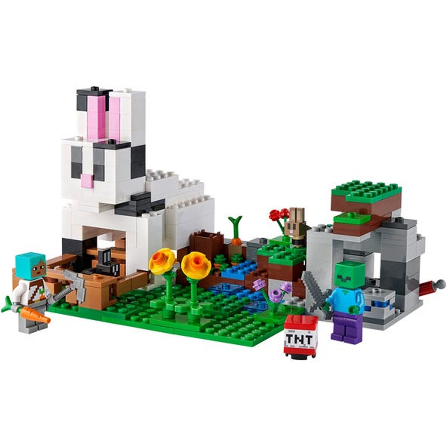 Lego Minecraft El Rancho Conejo 21181 - Crazygames