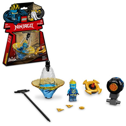 Lego Entrenamiento Ninja de Spinjitzu de Jay - Crazygames