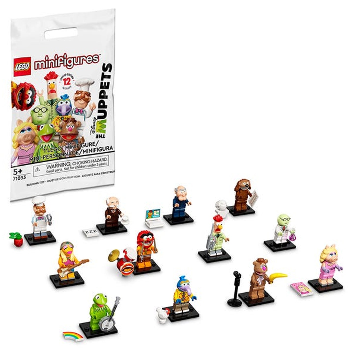 Lego Minifiguras Los Muppets 7 piezas - Crazygames
