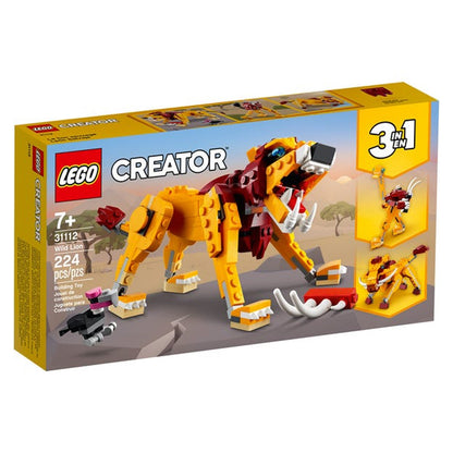 Lego Creator León Salvaje 31112 - Crazygames