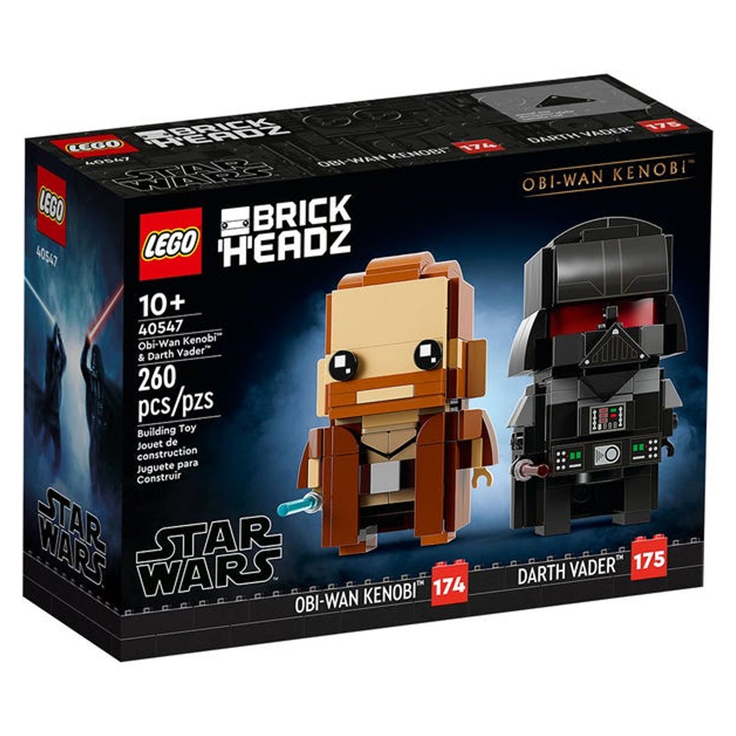 Lego Brick Headz Obi-Wan Kenobi y Darth Vader- Crazygames