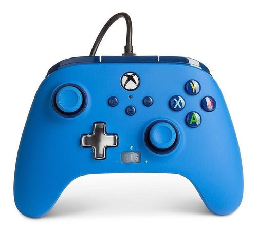 Control Con Cable Para Xbox/pc Azul Power A- Crazygames