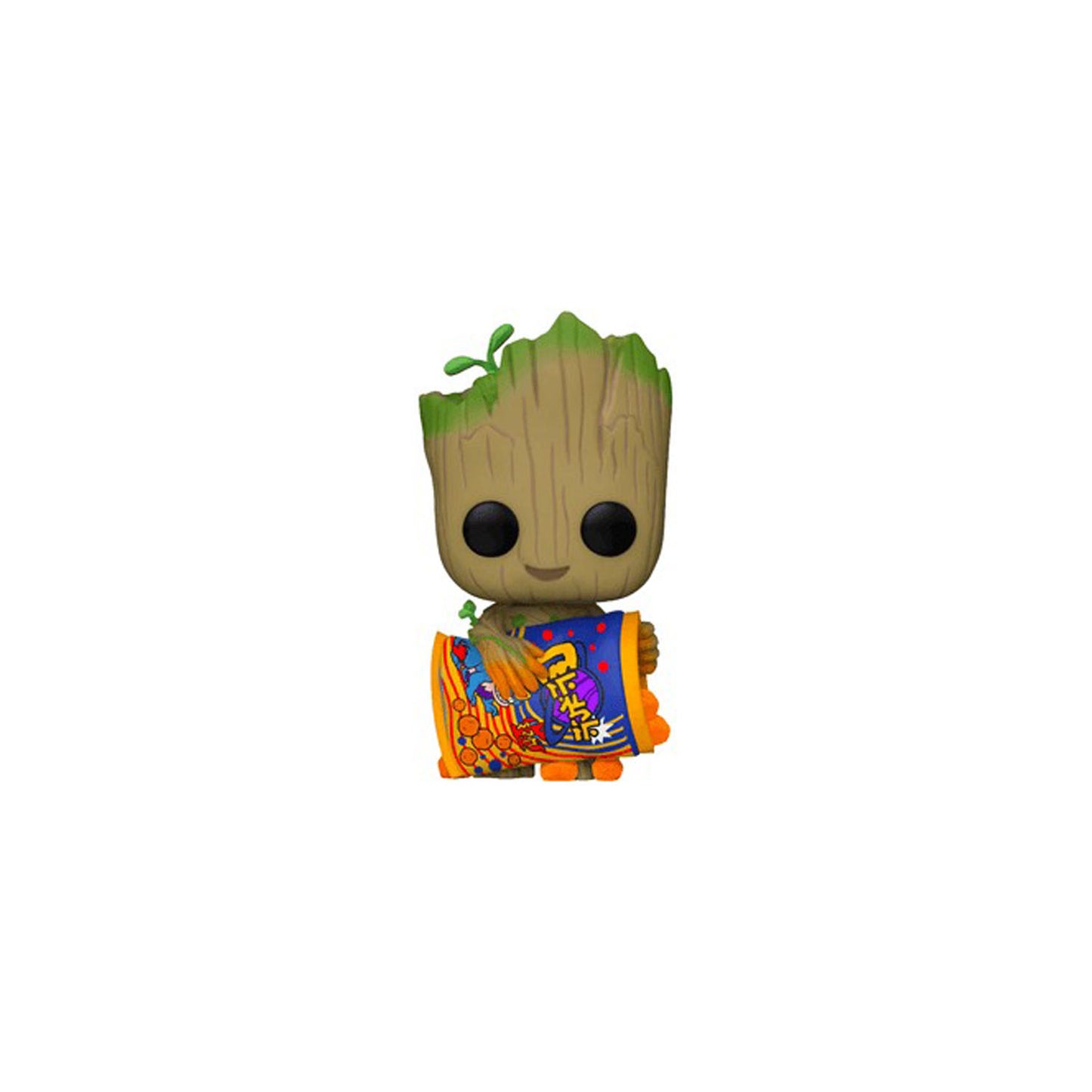 Funko Pop Marvel - Groot With Cheese Puffs 1196 (Flocked)