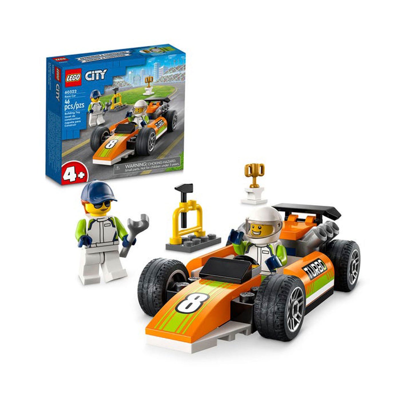 Lego City Autos De Carreras 60322 - Crazygames