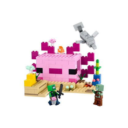 Lego Minecraft La Casa Ajolote 21247 - Crazygames