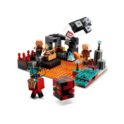 Lego Minecraft Bastion del Nether 21185- Crazygames