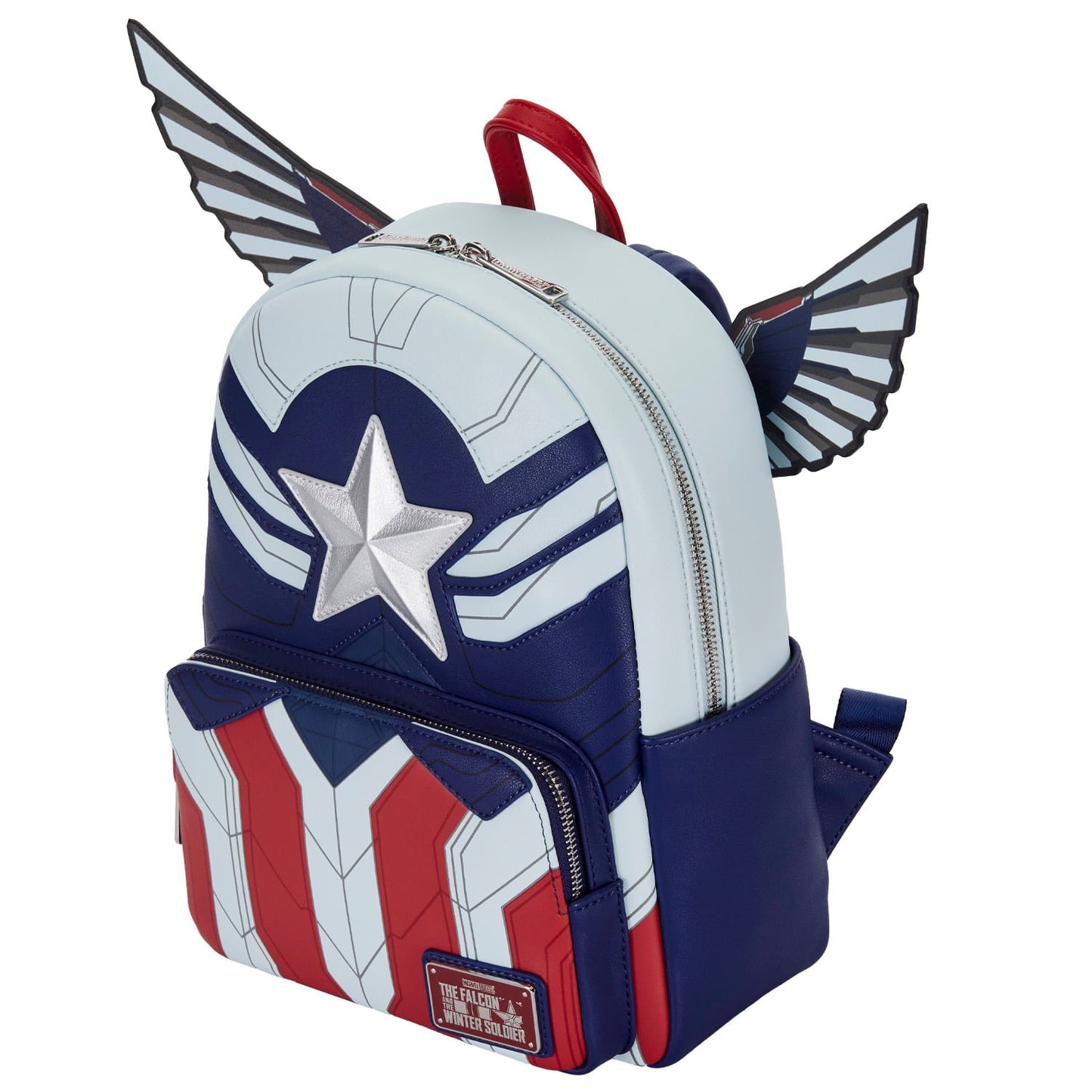 Mochila Loungefly Marvel Falcon Captain America Cosplay