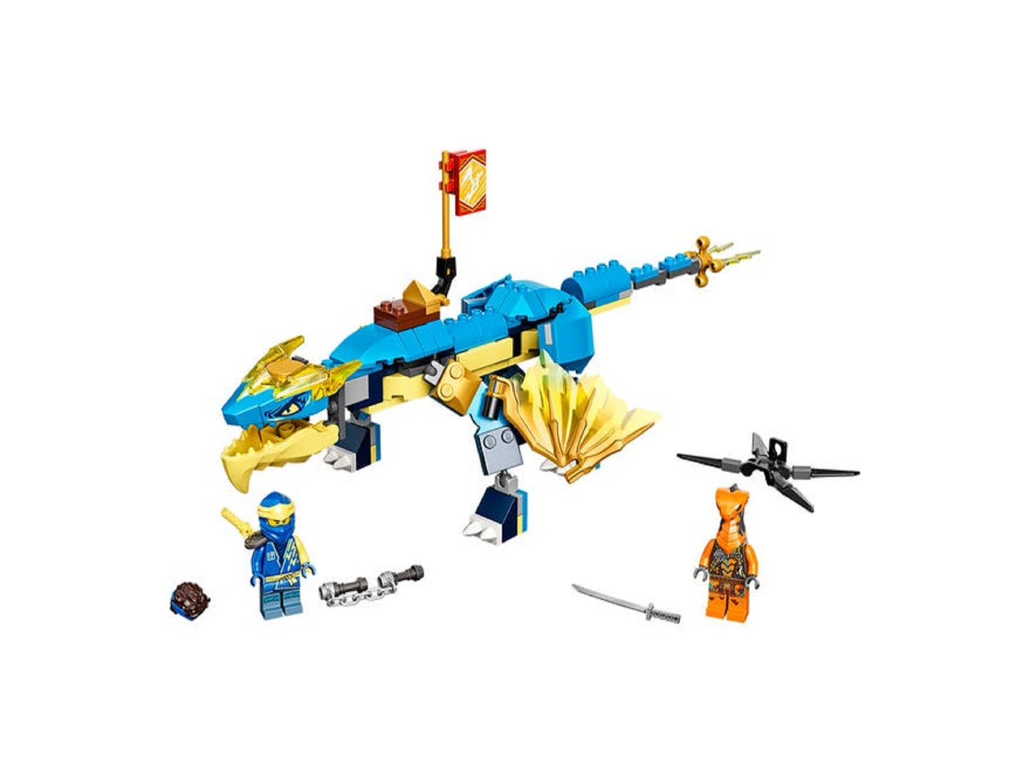 Lego Ninjago Dragon Del Trueno Evo De Jay 71760 - Crazygames