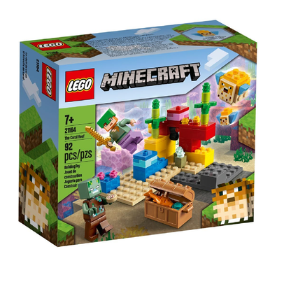 Lego Minecraft Arrecife De Coral 21164 - Crazygames