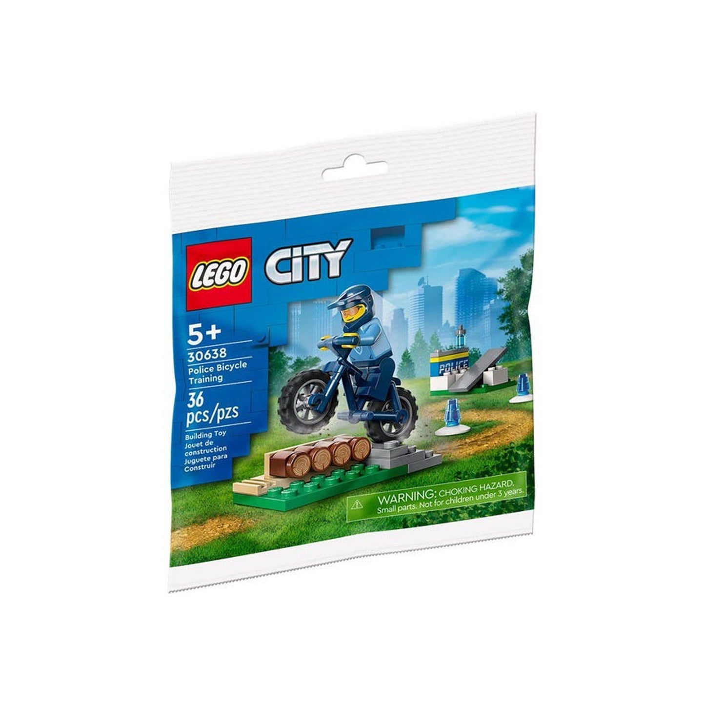 Lego City Entrenamiento En Bici De Policia 30638- Crazygames