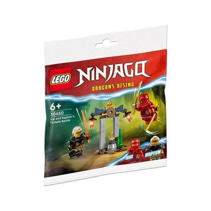 Lego Ninjago Batalla En El Templo Entre Kai y Rapton 30650