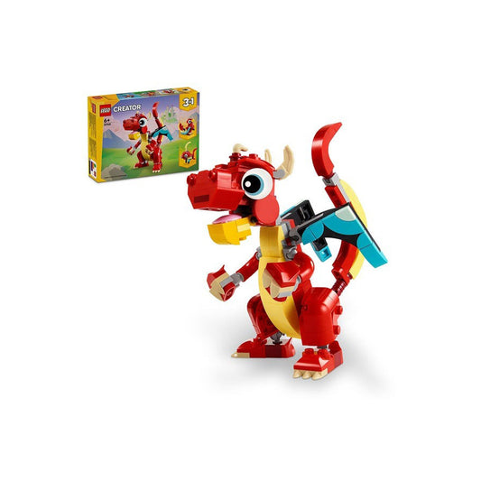 Lego Creator Dragon Rojo 31145 - Crazygames